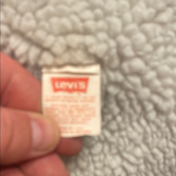 Levi's Blue and White Lightweight Shirt Jacket - Picture 5 of 6